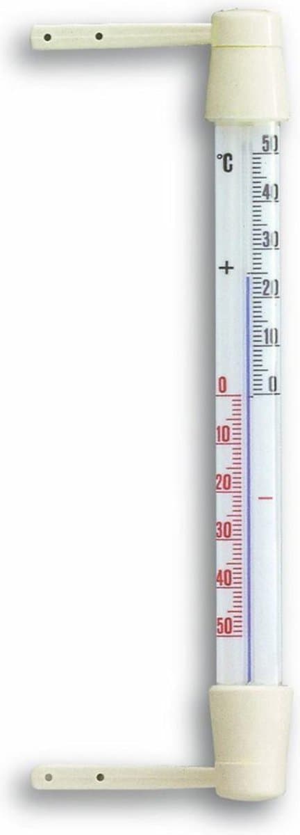 TFA raamthermometer kunststof 20cm wit