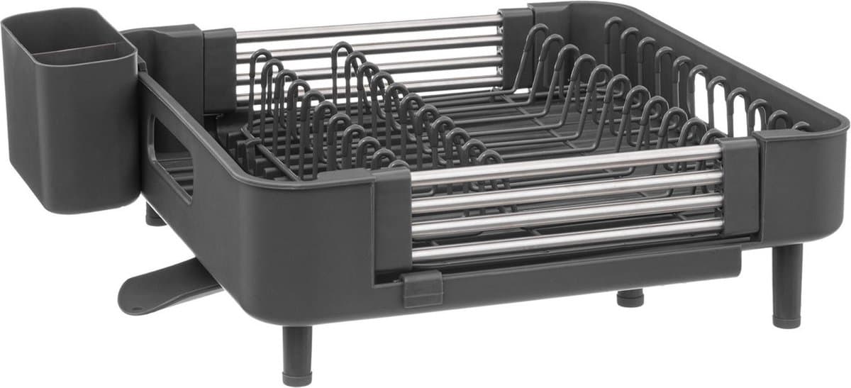 5five PP en RVS Afwasrek - 50 x 35 x 13 cm