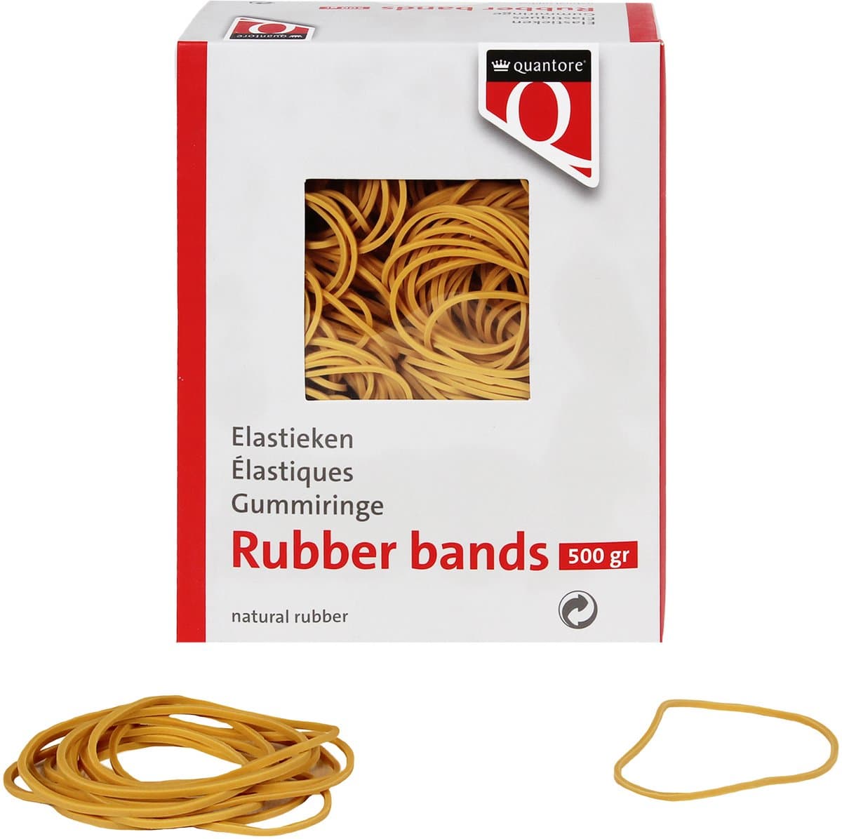 Elastiek Quantore 16 60x1.5x1mm 500gram