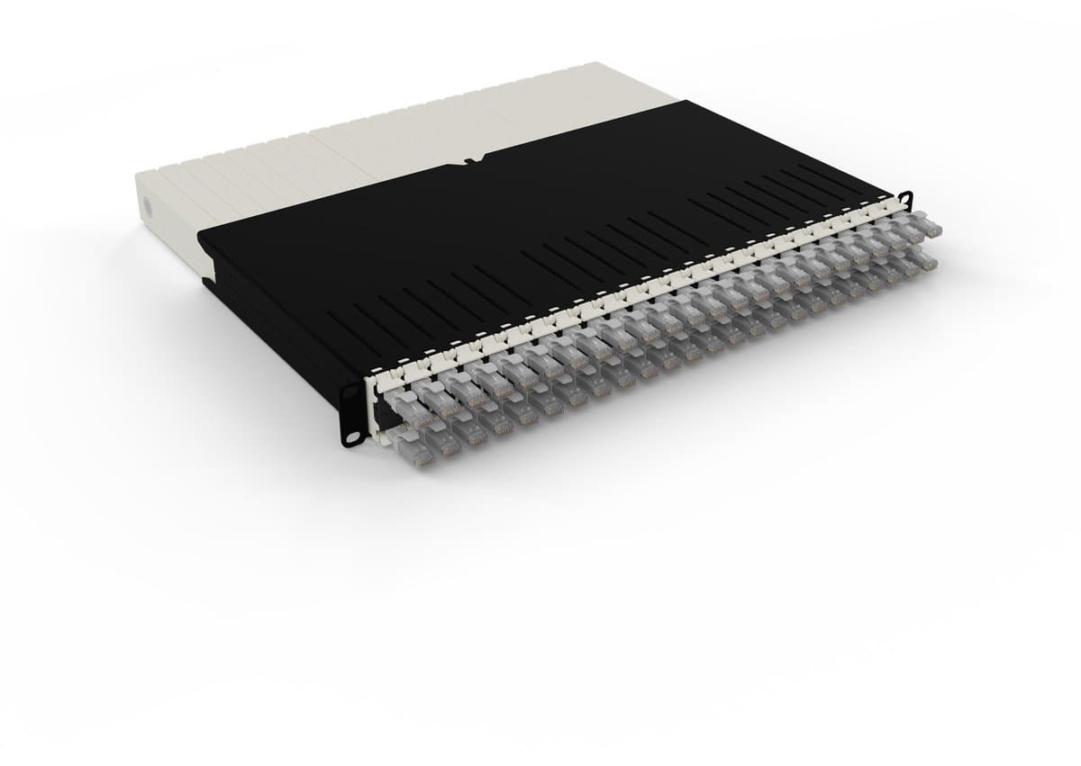 PATCHBOX PONEX8UTPSL netwerkkabel Grijs 0,8 m Cat6a U/UTP (UTP)