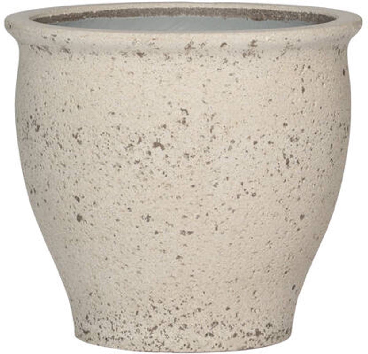 Pottery Pots - Plantenbak Poseidon S - Ø42cm x H38cm - Indoor en Outdoor - Chalk White