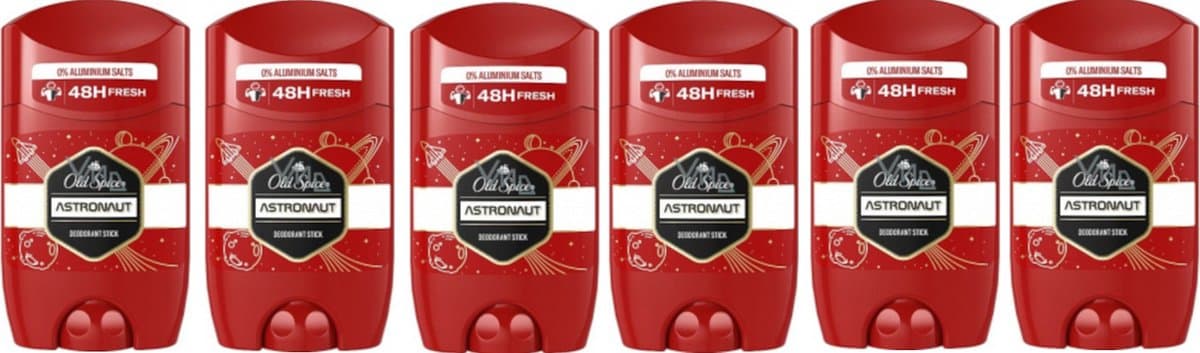 Old Spice Astronaut deodorant stick SIX pack