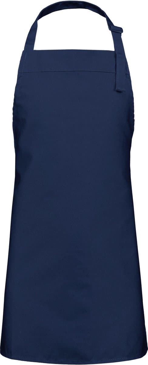 Benza Schort Keukenschort voor kinderen - Donkerblauw - 50 x 60 cm