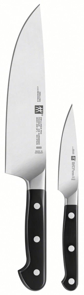 ZWILLING Pro 2-delige messenset - Zwart
