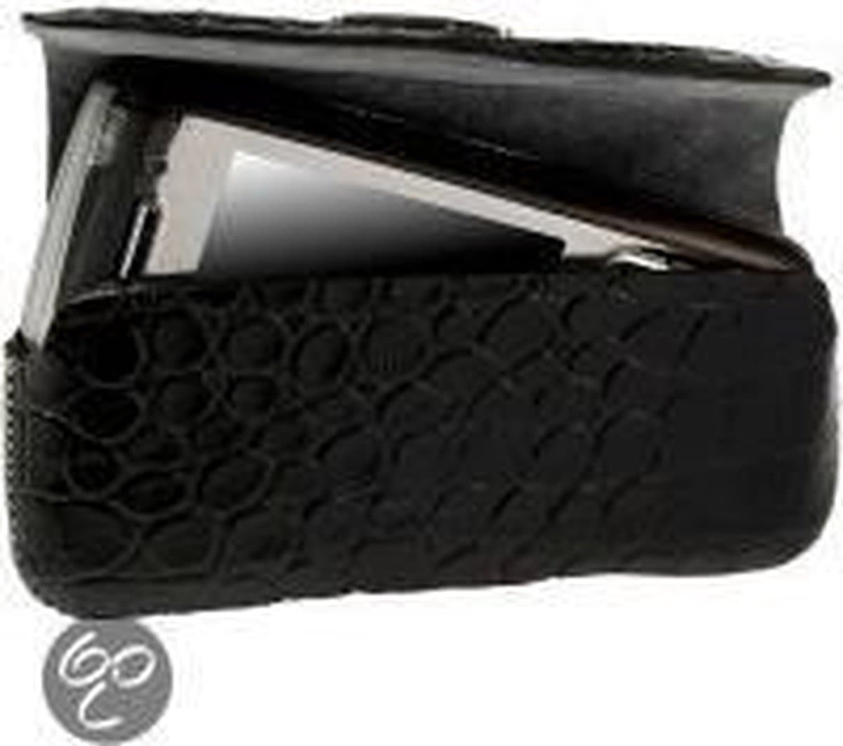Krusell Hector Medium Croco Black