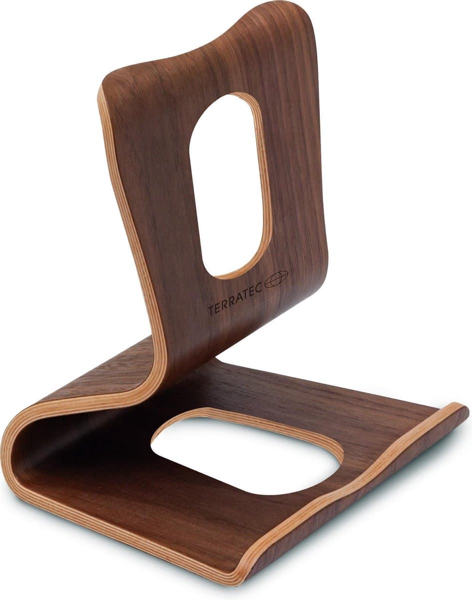 Terratec, Holz 1 - Smartphone en Tablet Standaard