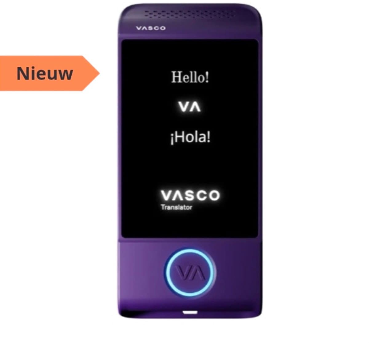 Vasco Translator M4 - Misty Purple - vertaalcomputer - 113 talen - 99% nauwkeurigheid - gratis internet in bijna 200 landen.
