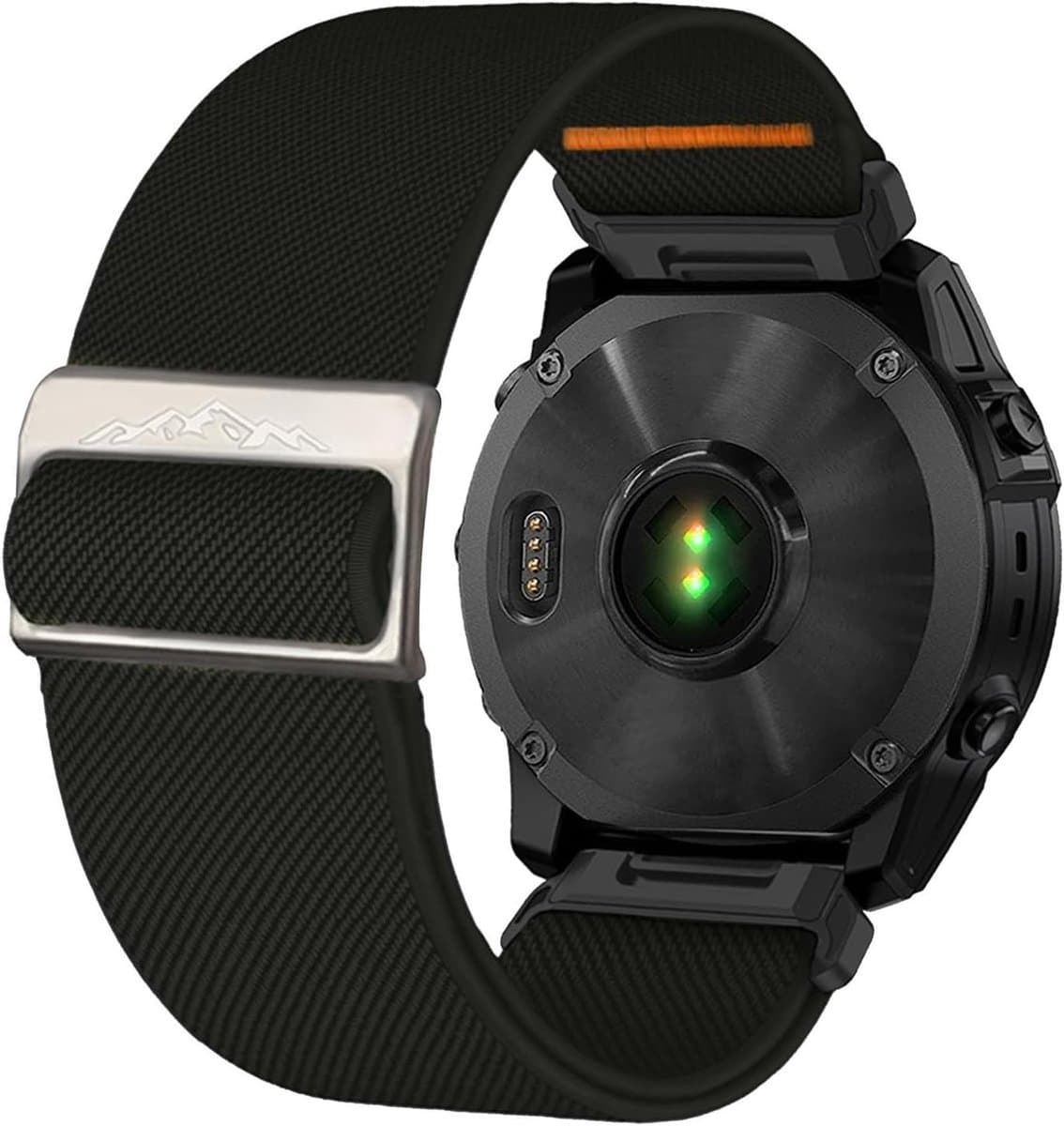 26mm Gevlochten Elastische Loop Nylon Armband voor Garmin Fenix 7X, Fenix 6X, Fenix 5X en Enduro - Comfortabele en Duurzame Horlogeband voor Sport en Avontuur