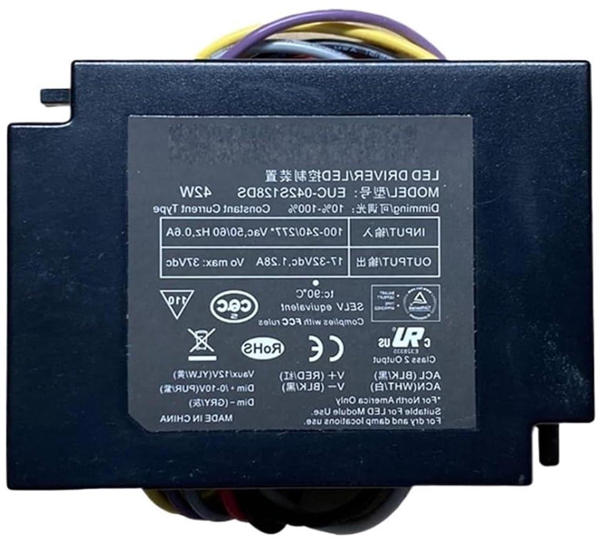 LED Controller - Voeding - Verlichting Sturen - Dimbaar - 42W - Niet gespecificeerd