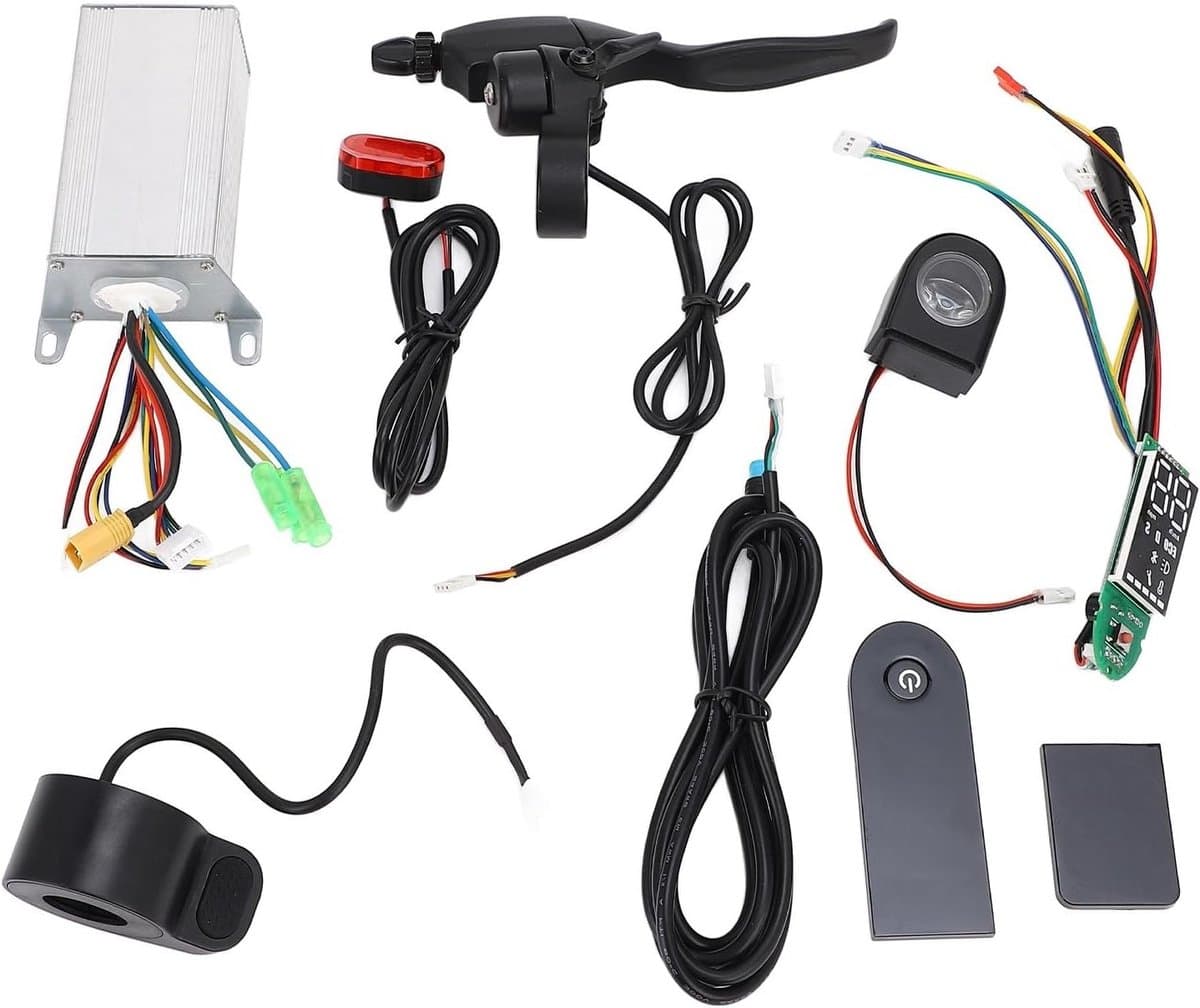 Complete Controller Kit voor Elektrische Scooter, 36V 350W Motor, Bluetooth, Snelheidsregeling en Eenvoudige Installatie