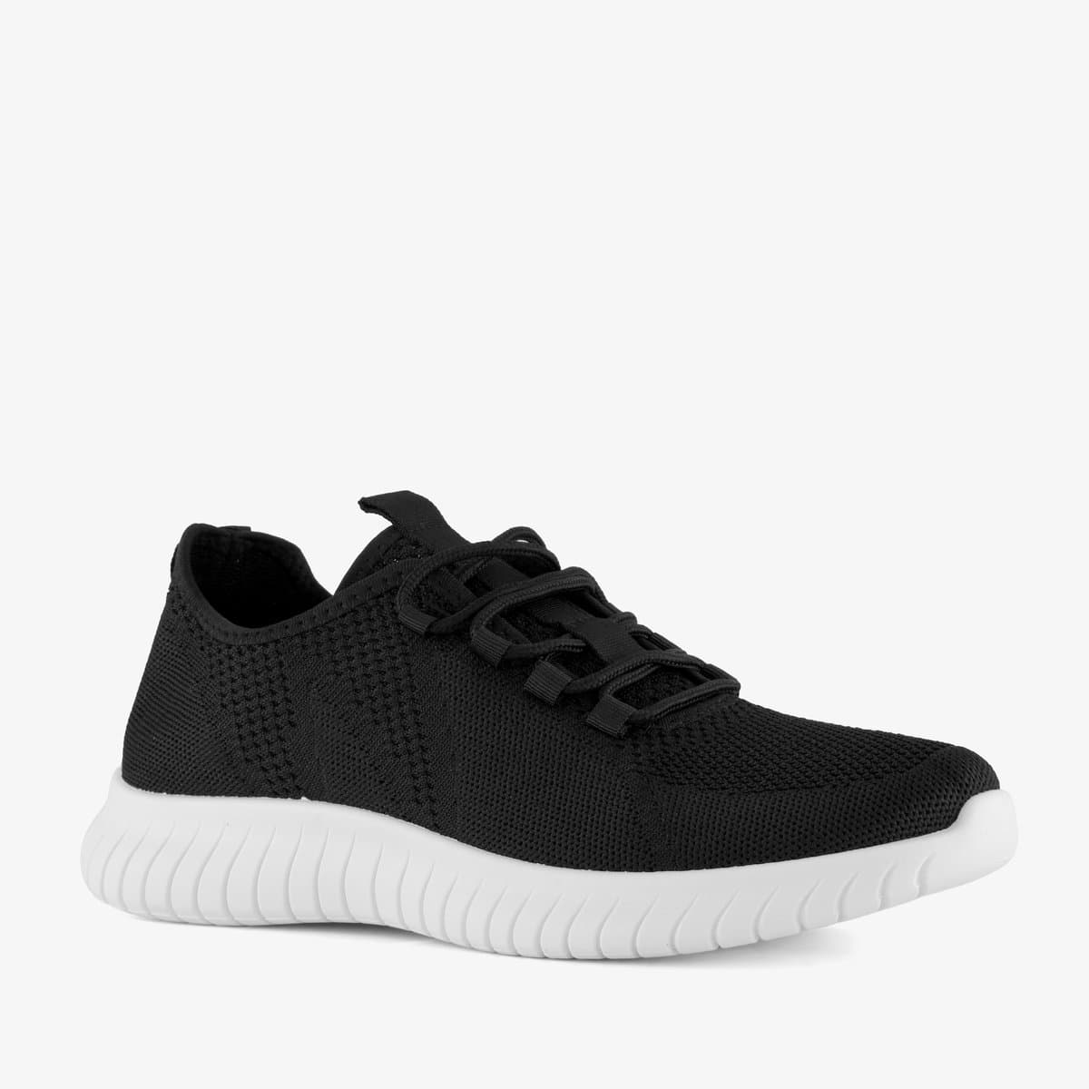 Heren sneakers zwart wit - Maat 43