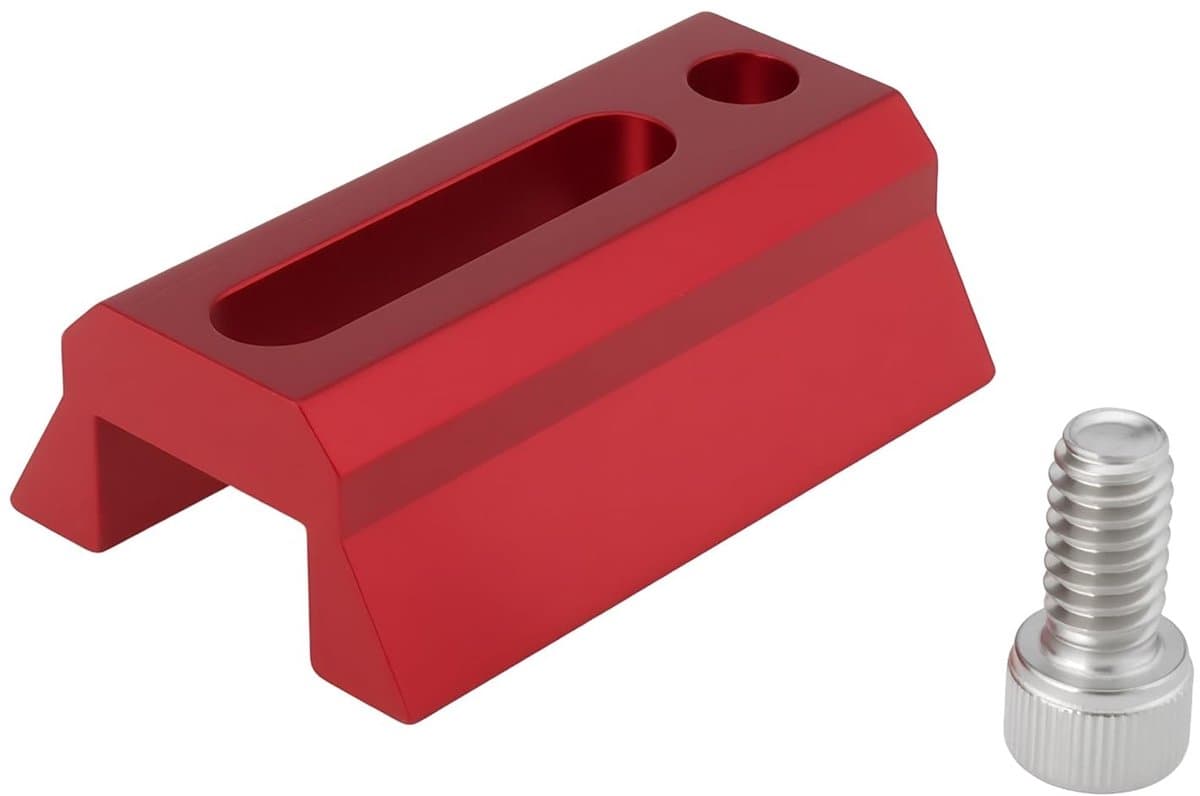 Dailygoods- Zwaluwstaart Rail 48 mm - Aluminiumlegering - Geschikt voor 1/4 inch Statief - Fotografie - Geleiderail - Eenvoudig te installeren - Camera Plate