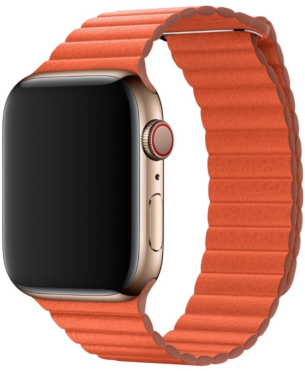 Apple Leather Loop Apple Watch 44mm / 45mm / 46mm / 49mm Sunset L