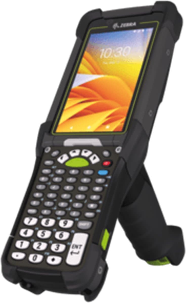 Zebra MC9400, Cold Storage, 2D, SE58, Func. Num., Gun, BT, Wi-Fi, NFC, Android, GMS