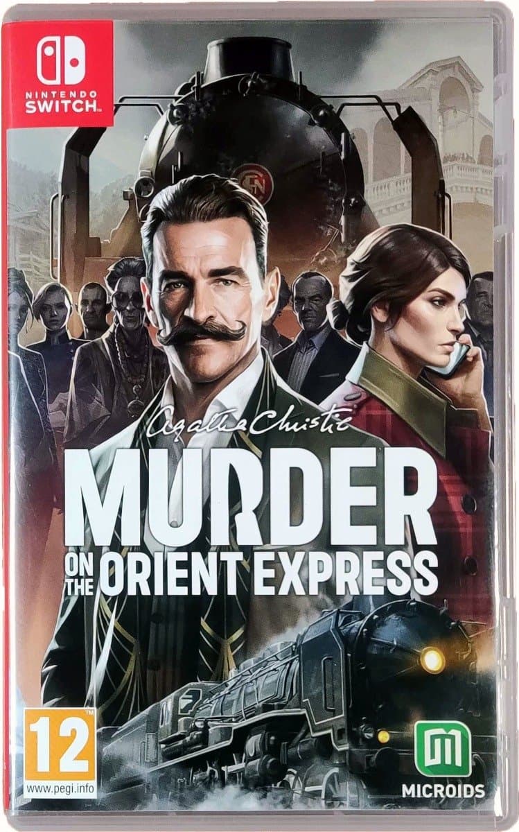 Nintendo Games Switch Agatha Christie-murder On The Orient Express Transparant PAL