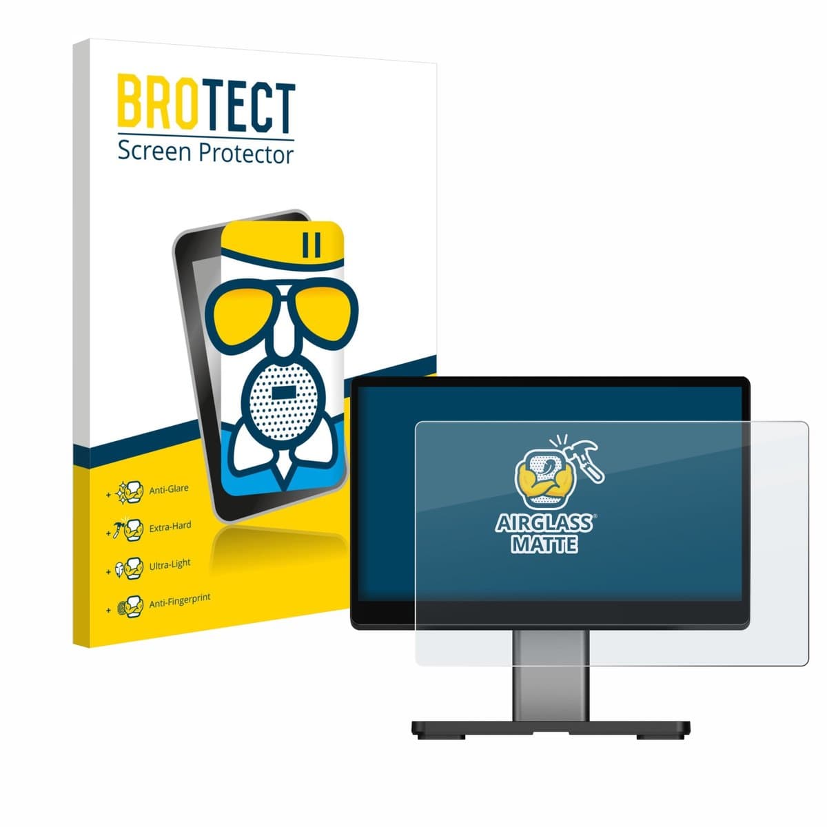 BROTECT - Screenprotector voor iMin Swan 2 - Folie Beschermfolie Beschermglas matte
