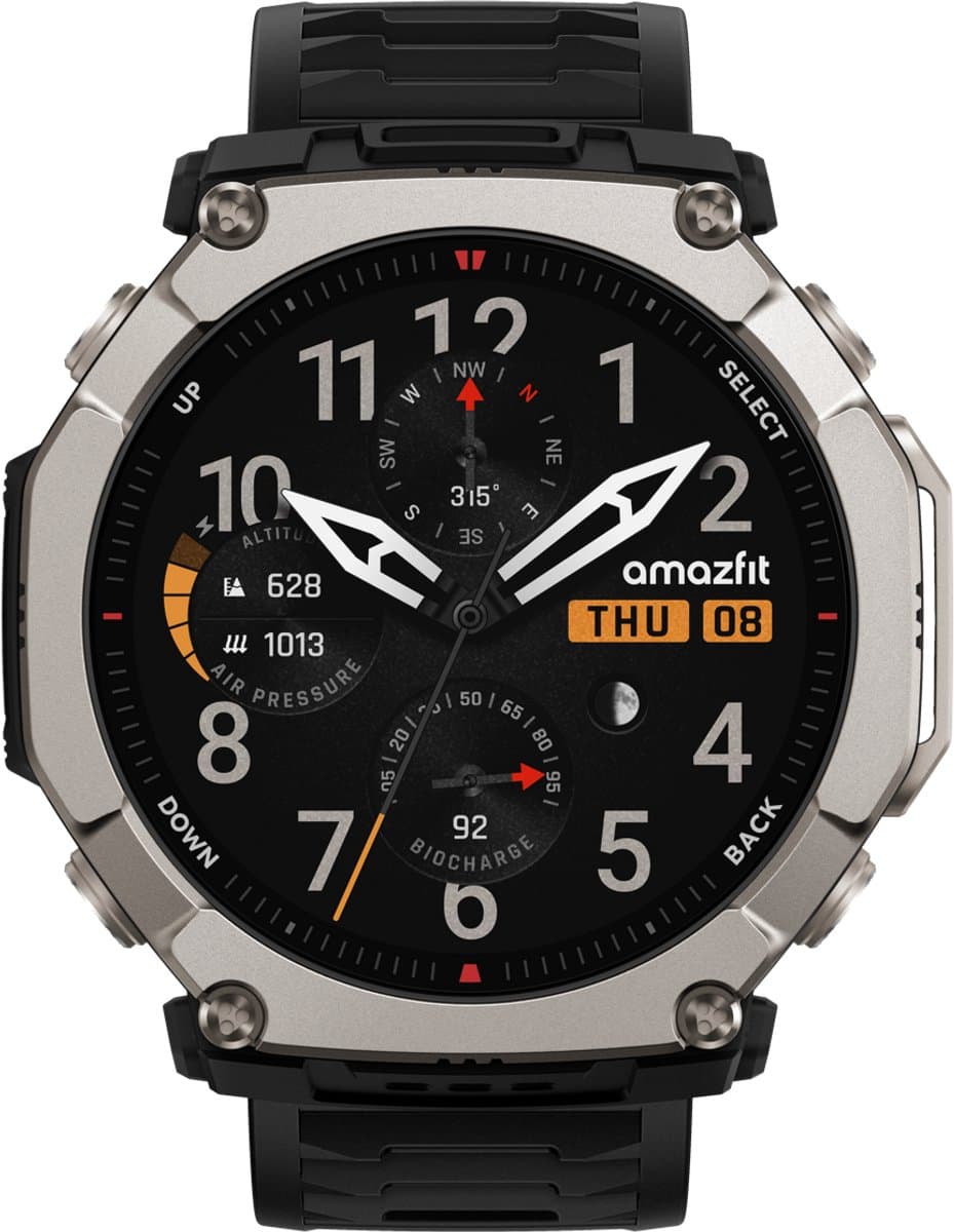 Amazfit T-Rex Ultra 2 Zwart