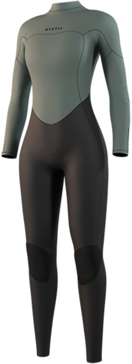 2026 Mystic Dames Star 5/3mm Rug Ritssluiting Wetsuit - D