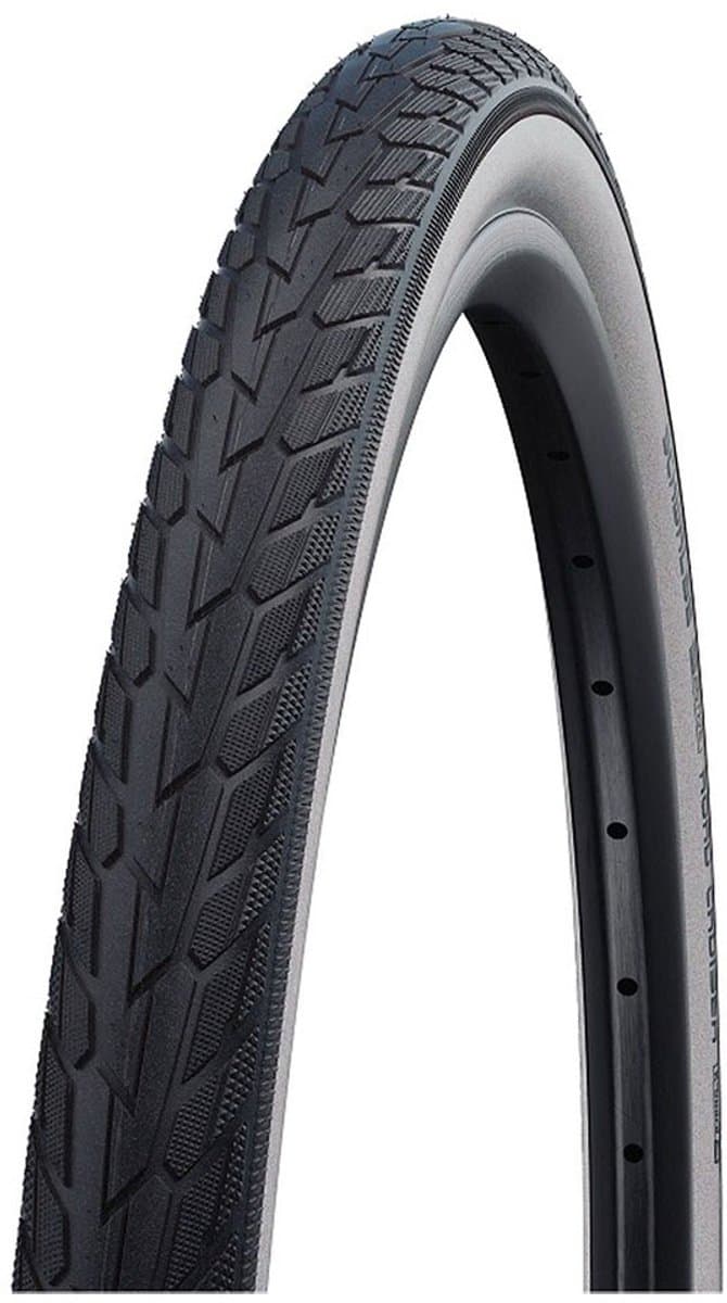 Schwalbe Road Cruisser Hs484 Green 27.5´´ X 1.25 Stevige Urbanband Zilver 27´´ x 1.25