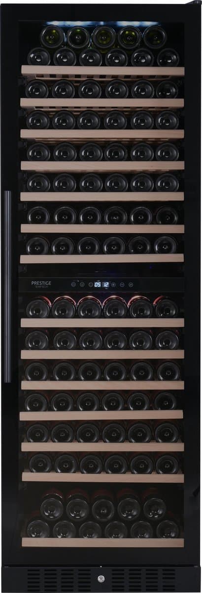 Temptech PRES180DB wijnkoelkast - 166 flessen - 2 zones