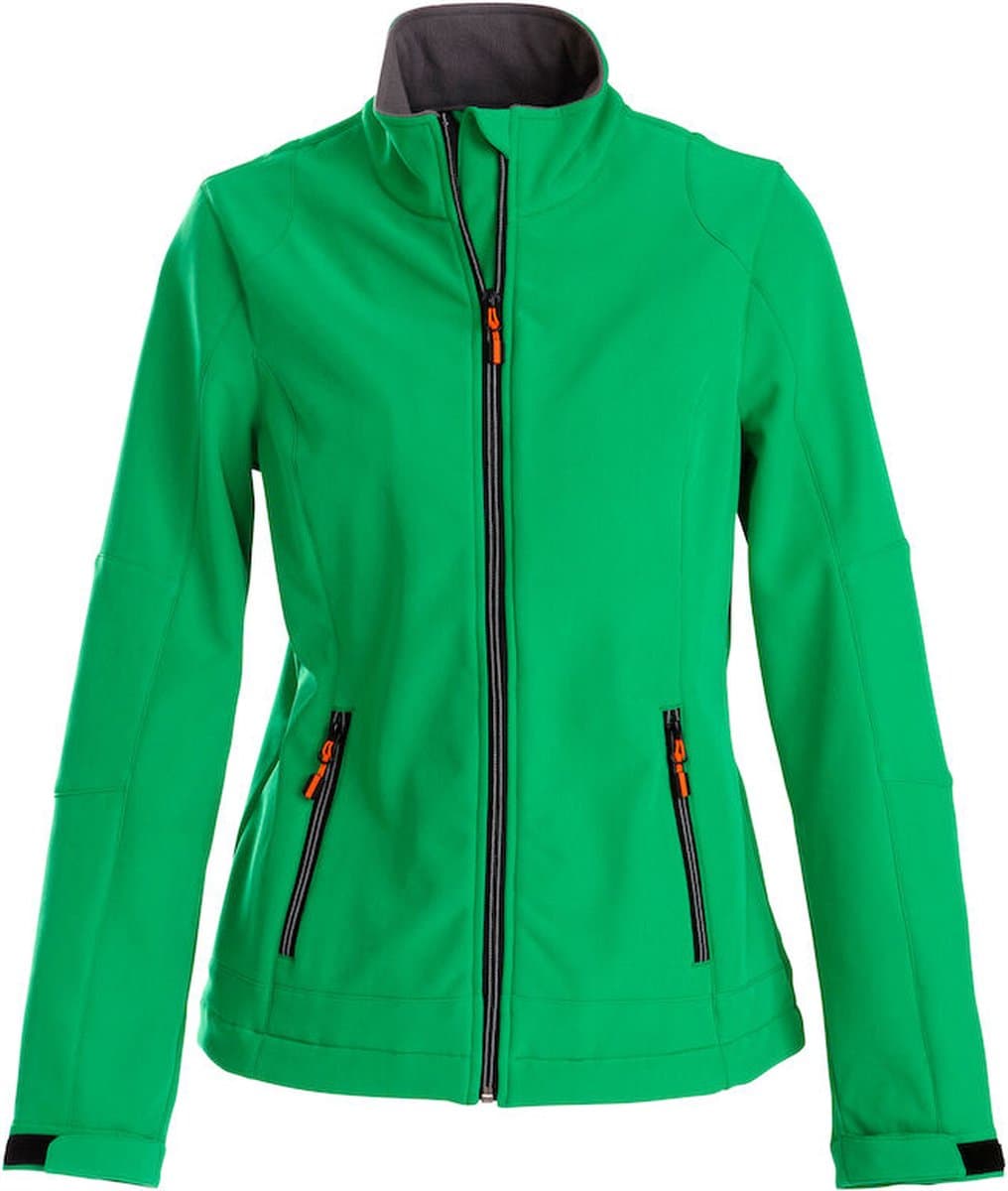 Printer SOFTSHELL JACKET TRIAL LADY 2261045 - Frisgroen - XL