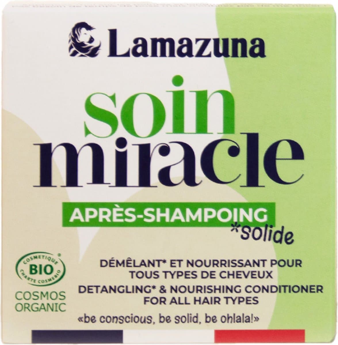 Lamazuna Conditioner bar detangling & nourishing 74 Gram