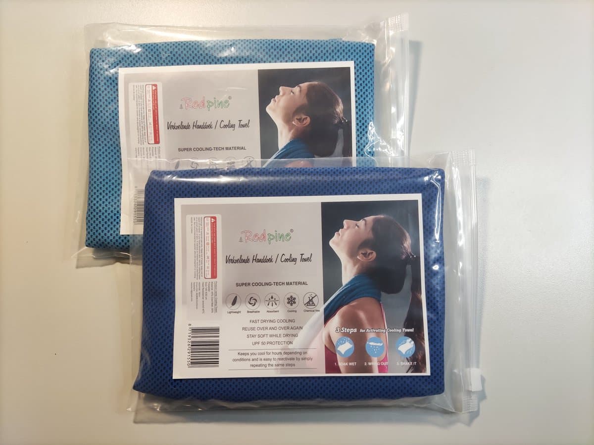 RedPine® Verkoelende Handdoek - Koelsjaal - Bandana - Sporthanddoek - 100x30cm