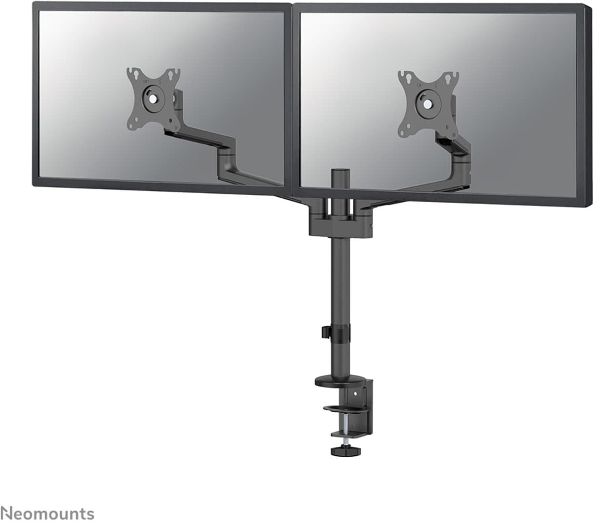 Neomounts NEXT Lite DS60-425BL2 Ruimtebesparende Monitorarm Zwart