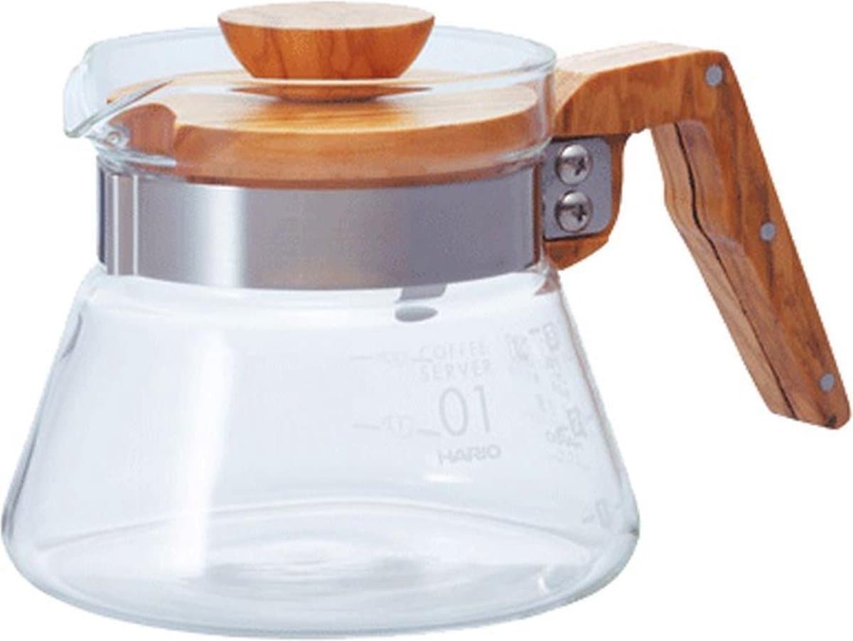 Hario Coffee Server - 400 ml - Olive Wood
