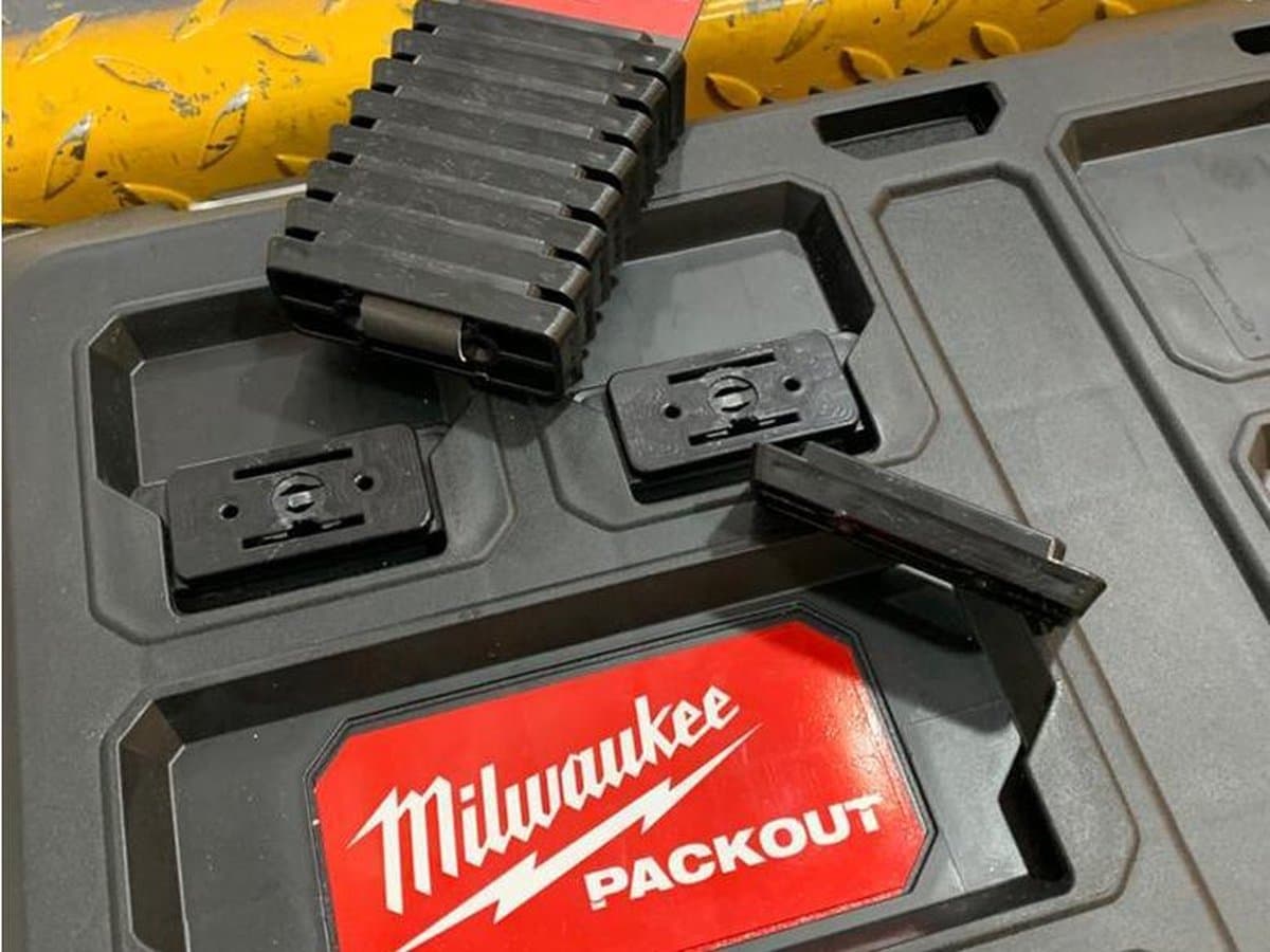 Stealthmounts Mountingfeet voor Milwaukee packout (8 stuks)