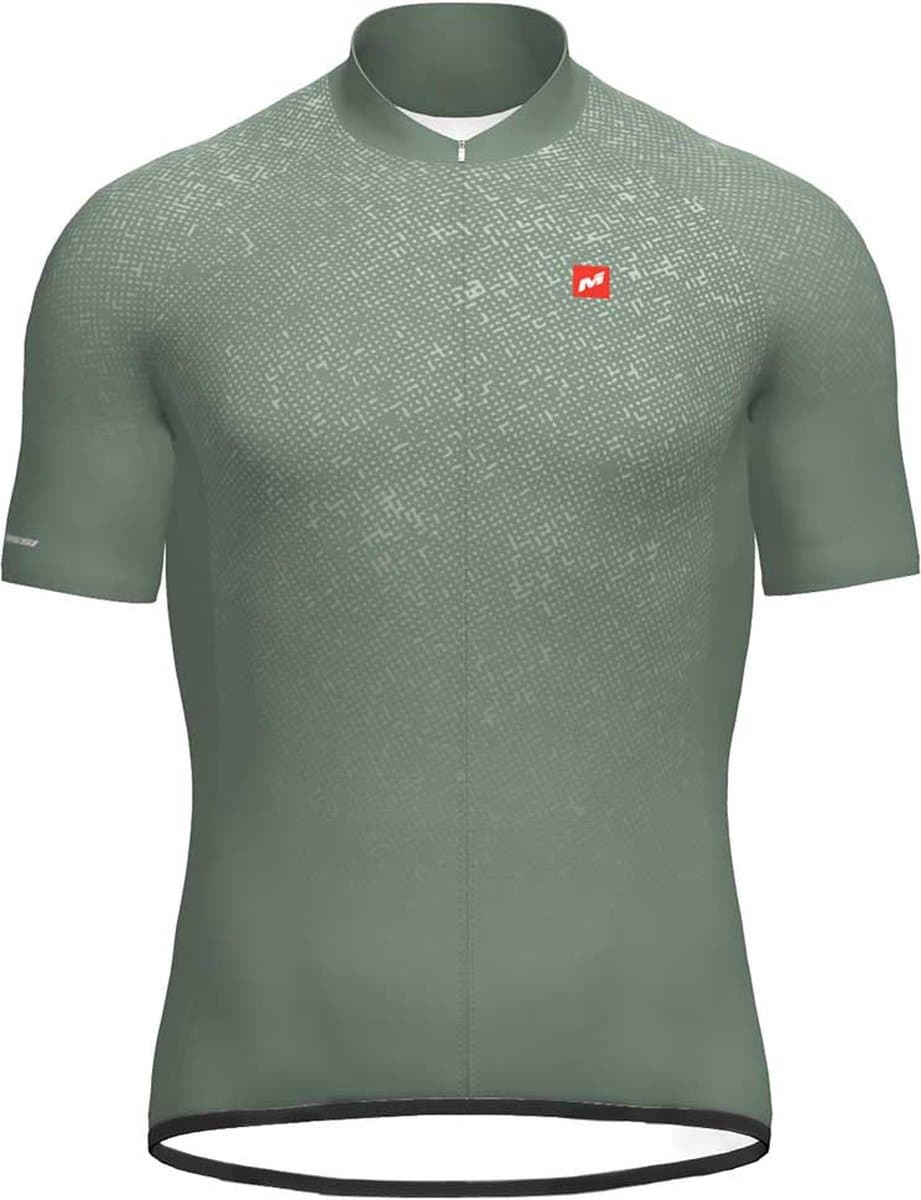 Massi Pro Jersey Met Korte Mouwen Groen L Man