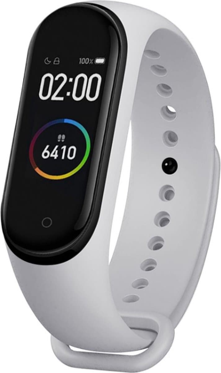 Kiraal Nova - Stappenteller - Activity Tracker - Temperatuurmeter - Bloeddrukmeter - Hartslagmeter - Smartwatch - Horloge - Heren - Dames - Nederlandse Handleiding - Grijs