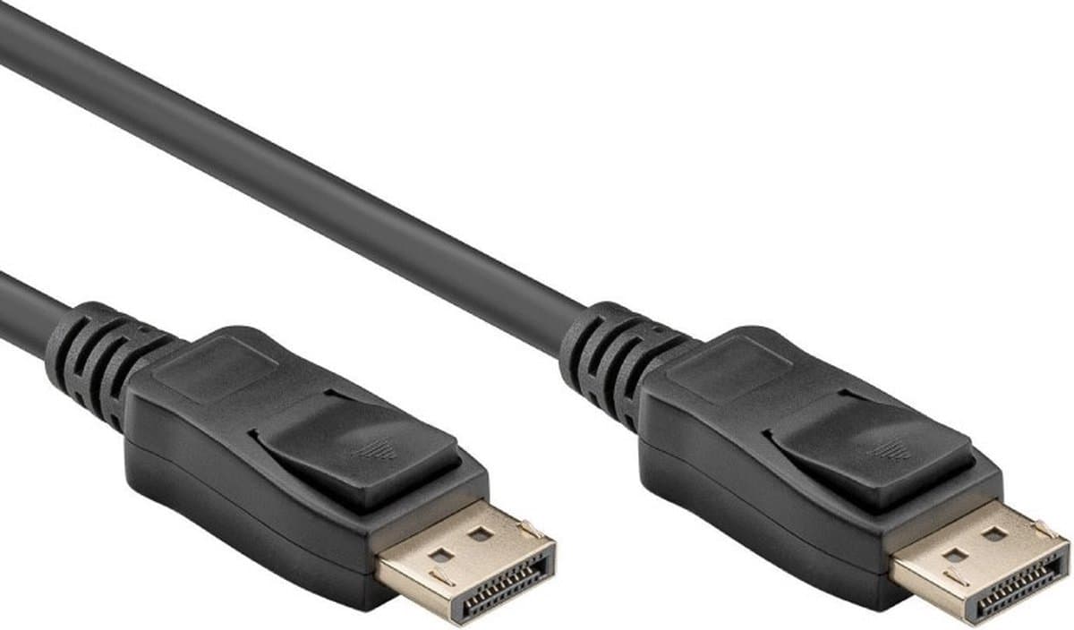 DisplayPort v2.0 Kabel - 16K 60Hz - UHBR13,5 - 2 meter - Zwart