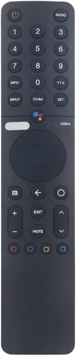 Afstandsbediening - Smart TV Remote - TV Bediening - Bluetooth Voice Control - 1x1x1 cm - Zwart