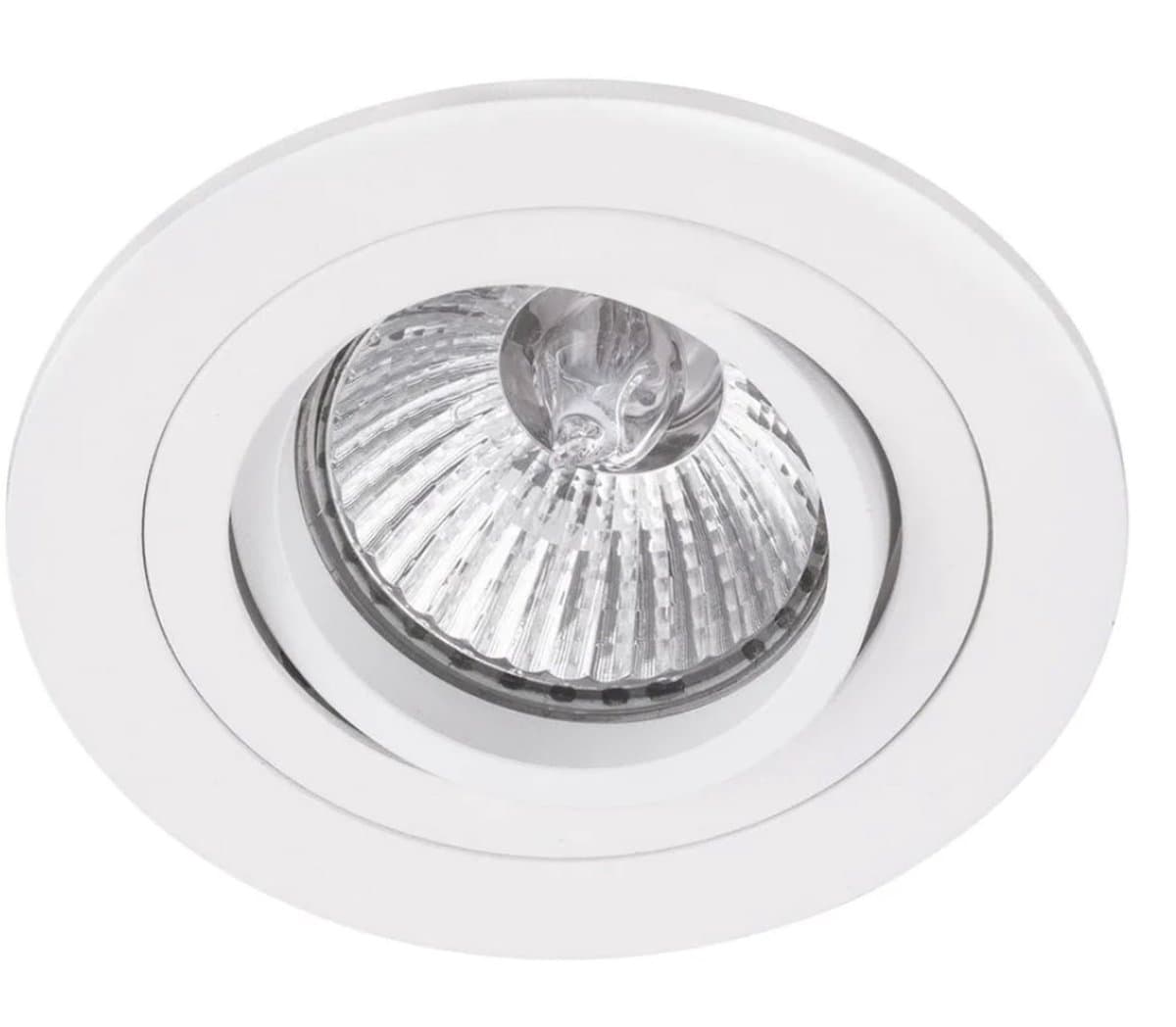Inbouwarmatuur rond wit