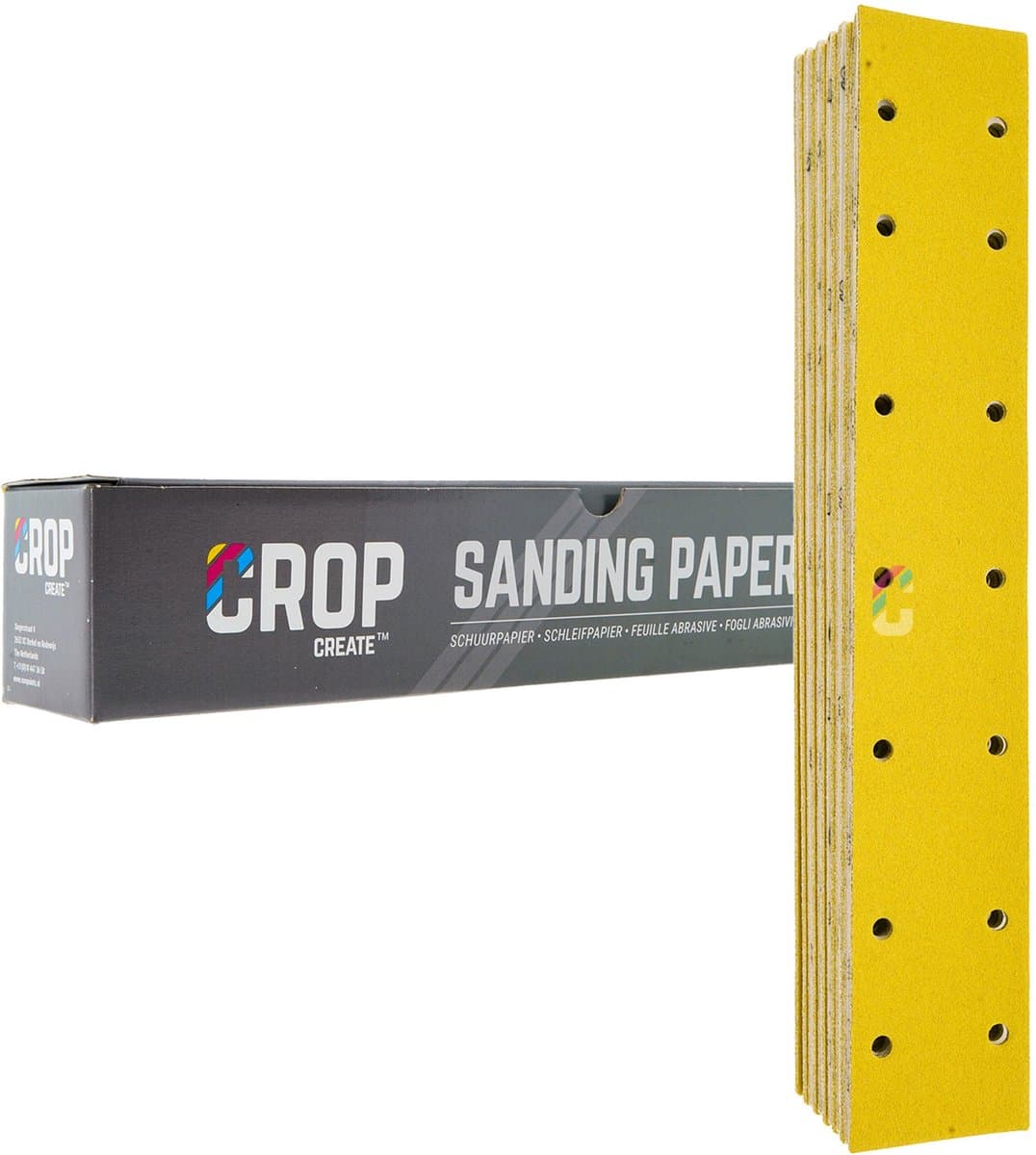 CROP GoldX Schuurstroken korrel 240 - 70x420mm - 50 stuks