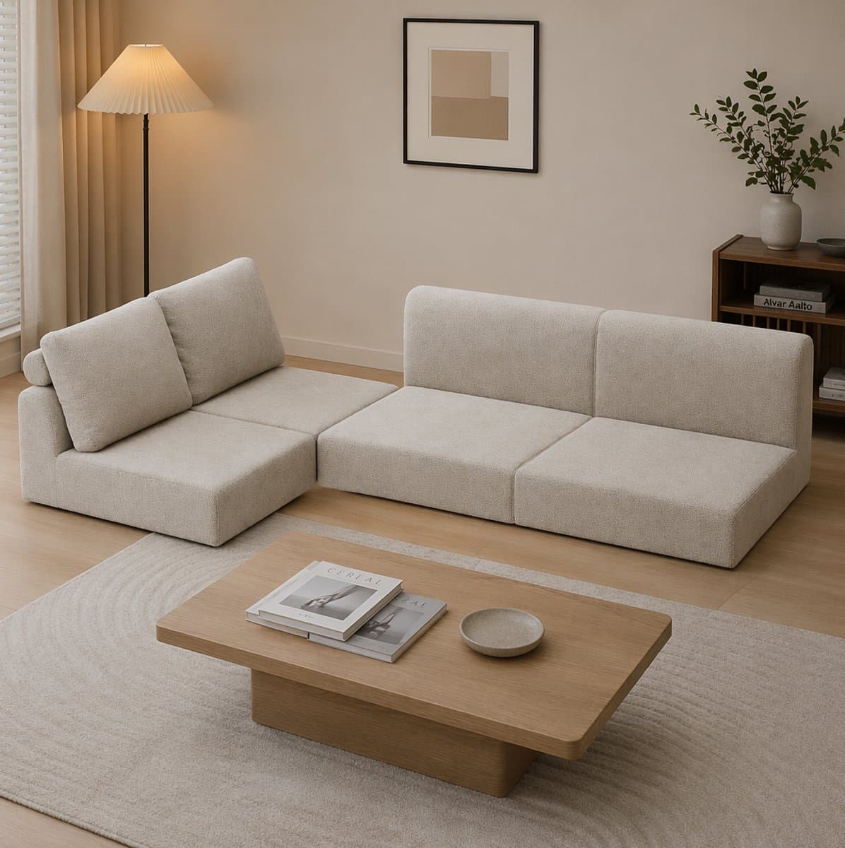 MIVRAY Slaapbank 160 x 80 x 78 cm - Opvouwbare 2-Zits Bedbank Met Schuimvulling - Voor Woonkamer En Kleine Ruimtes - Stof Off White
