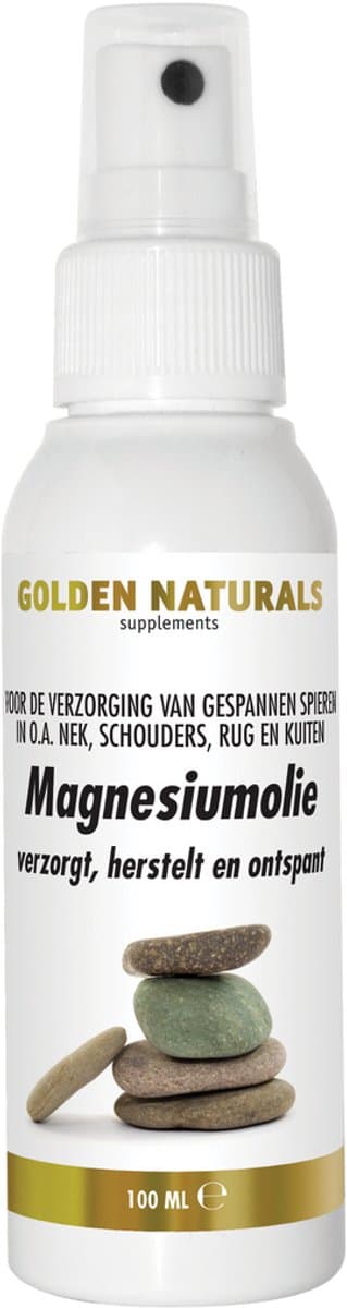 Golden Naturals Magnesiumolie spray (100 milliliter)