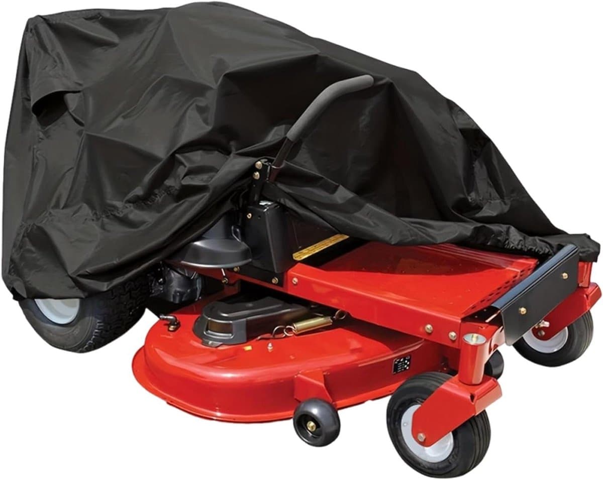 Grasmaaiershoes - Afdekhoes Grasmaaier - Tuinonderhoud Bescherming - Waterdicht Oxford Doek - 182 x 111 x 116 cm - Grijs