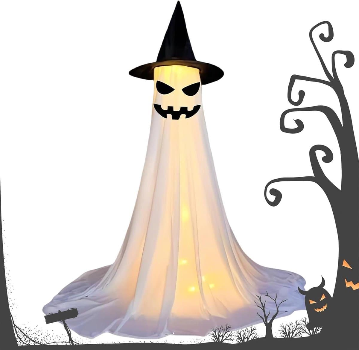 Halloween Spookdecoratie - Griezelige Decoratie - Feestversiering - Weerbestendig Materiaal - 21 meter - Niet gespecificeerd
