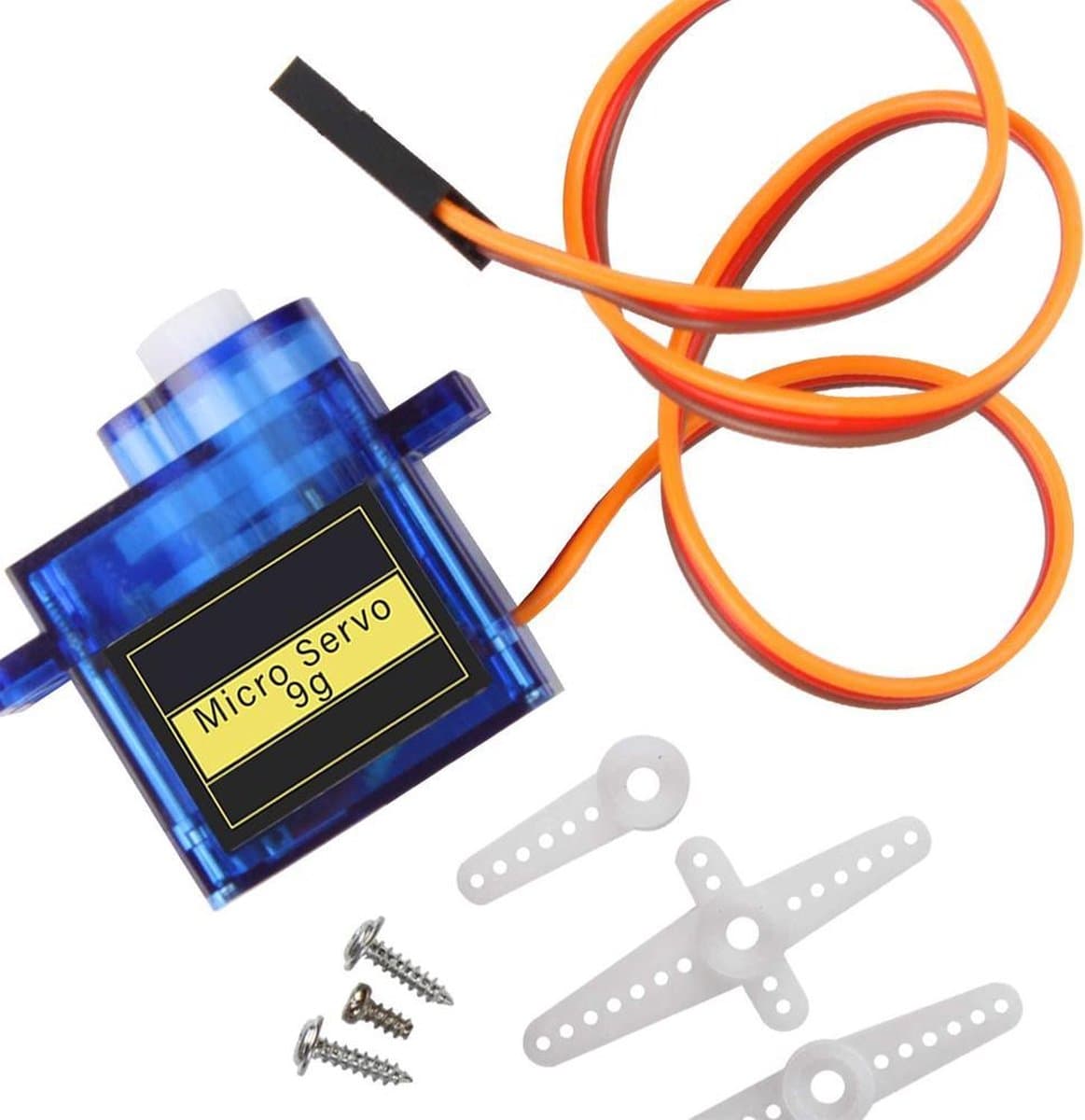 MMOBIEL SG90 9g Micro Servo Motor voor o.a. RC Drone / Auto / Vliegtuig / Helikopter