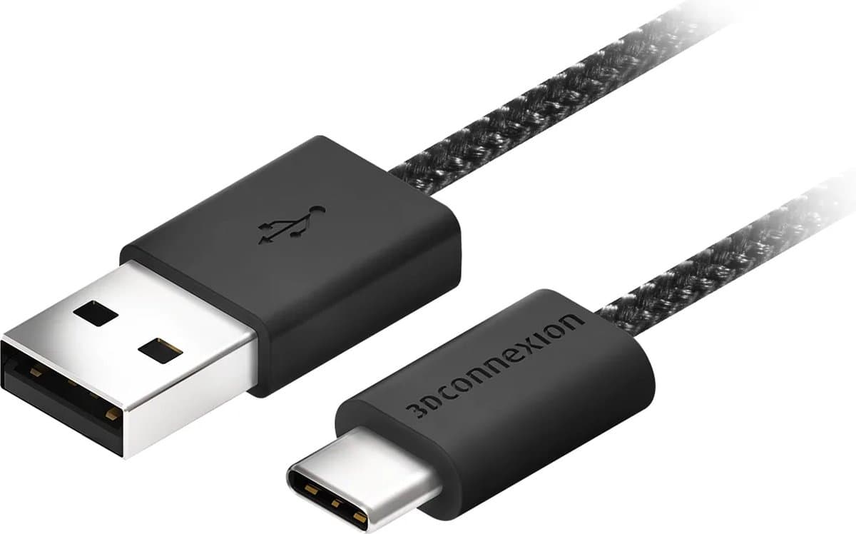 3Dconnexion 3DX-700089 USB-kabel 1,5 m USB A USB C Zwart