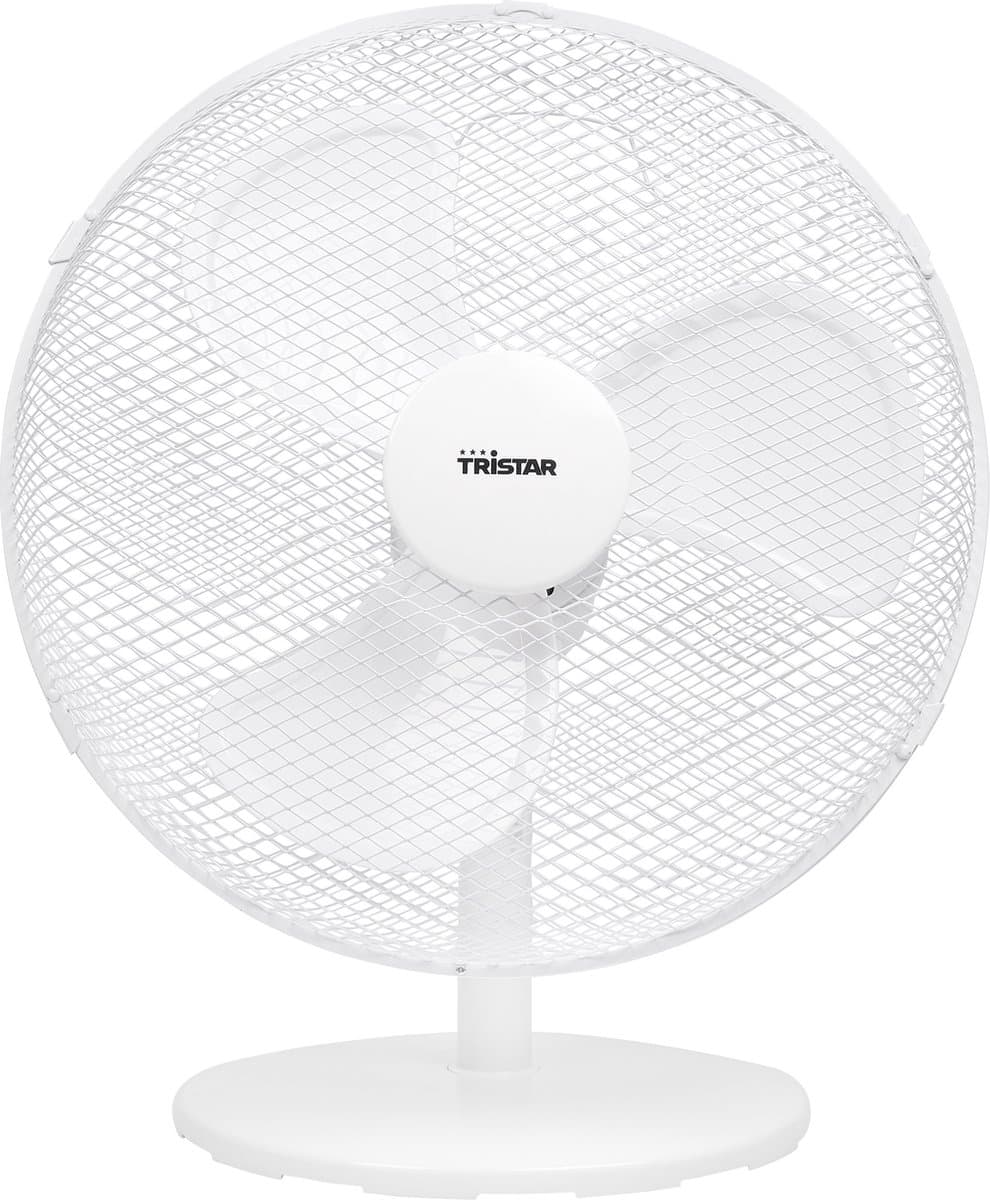 Tafelventilator 40 cm – 3 Snelheden – 85° Oscillatie – Tristar VE-5727 – Wit