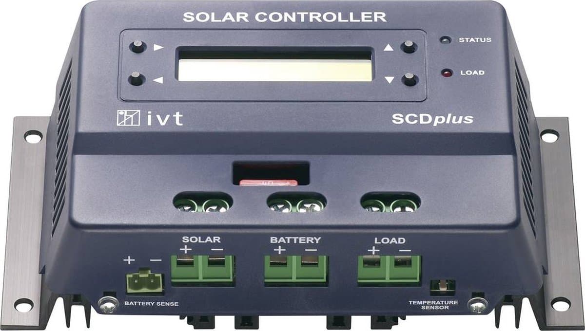 IVT SCDplus 25A Laadregelaar voor zonne-energie PWM 12 V, 24 V 25 A