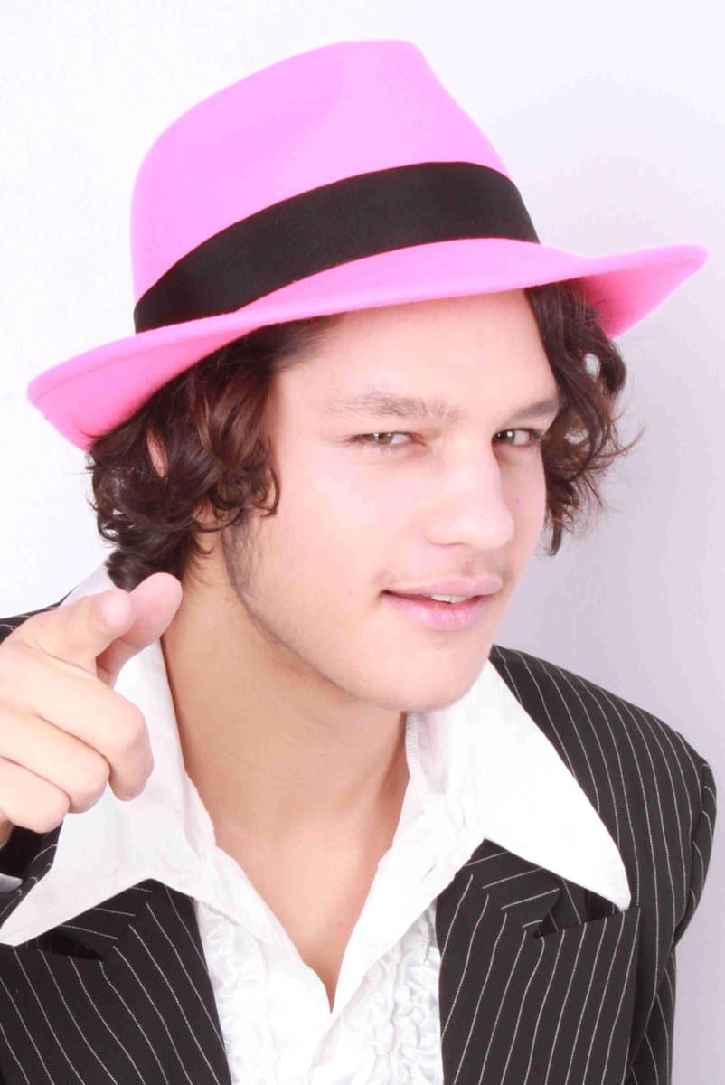 Al Capone hoed wolvilt pink Maat 61