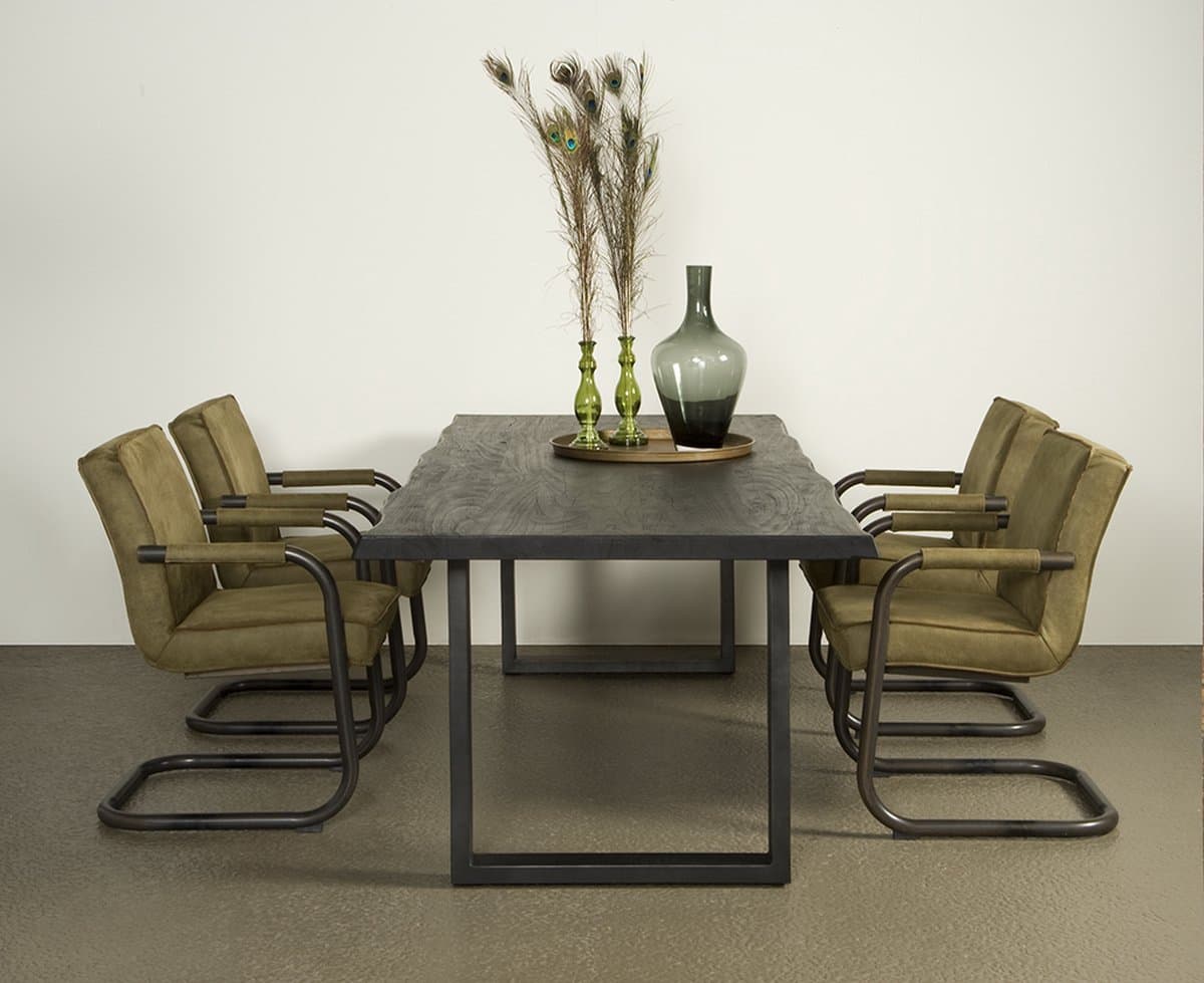 TOFF Ultimo Live-edge dining table 200x100 - top 5