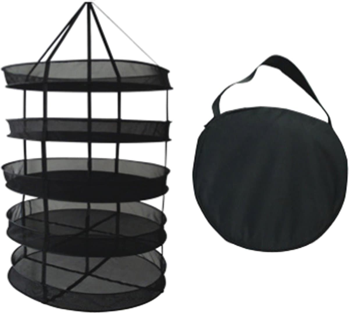 Secret Jardin DryiT 90 Ø80cm Kruiden droognet 5 laags 160cm hoog