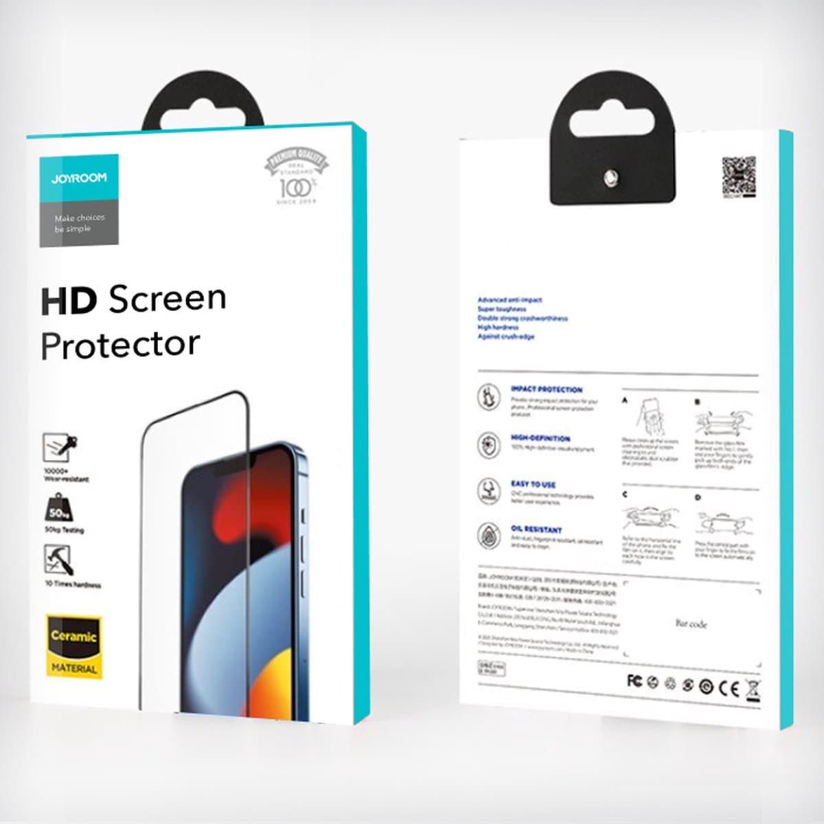 Joyroom - Tempered Glass - HD Screen Protector - iPhone 12 - iPhone 12 Pro