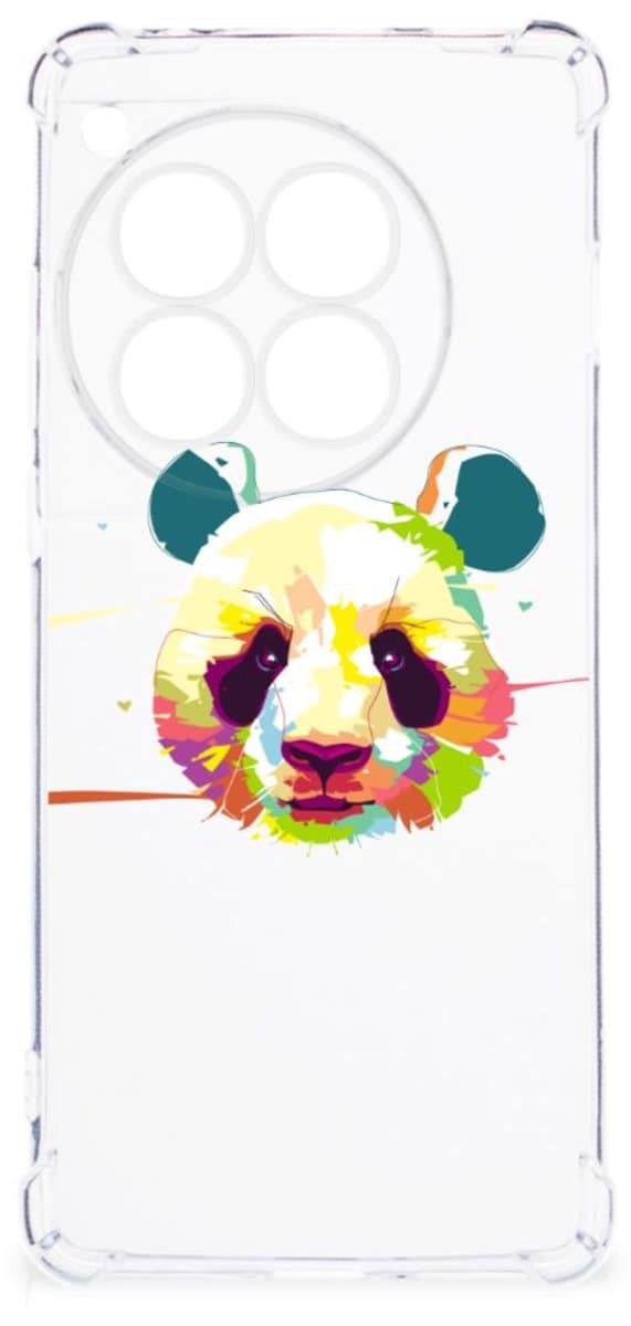 OnePlus 12 Stevig Bumper Hoesje Panda Color