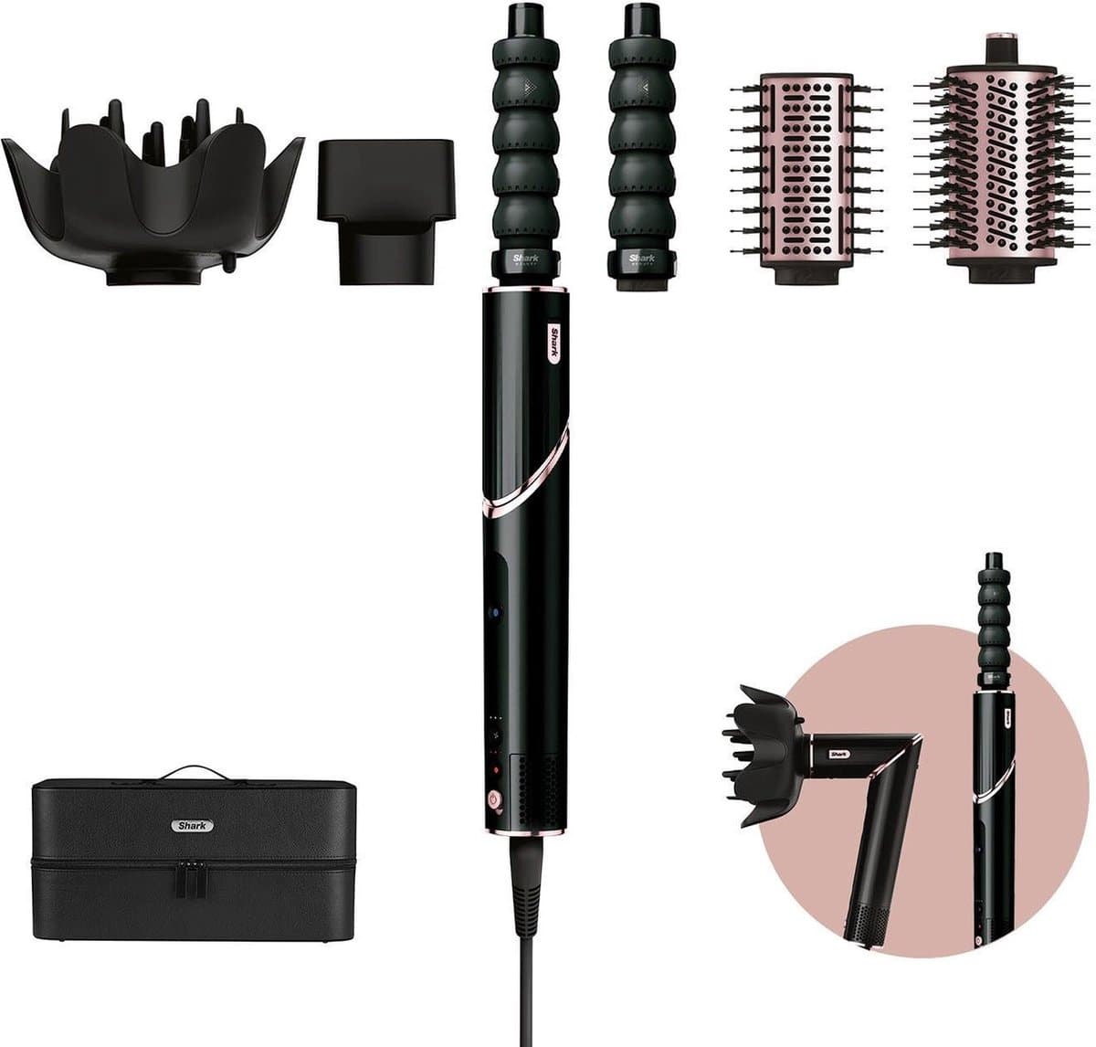 Shark FlexStyle 5-in-1 Zwart HD446EU